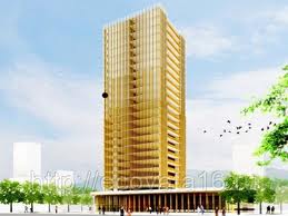 Новый проект деревянного здания в Росии